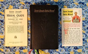 Saint Joseph Daily Missal, Confraternity Version, 1961, Rev Hugo H. Hoever - Picture 1 of 24