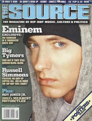 The Source Magazine ISS#152 Eminem Russell Simmons COLLECTOR'S ITEM VINTAGE - Image 1 of 2