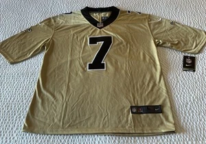 Maglia Nike Saints Taysom Hill uomo taglia large nuova con etichette cucita NFL nuova con etichette - Foto 1 di 10
