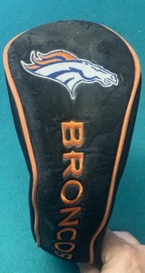 Denver Broncos NFL Golf Driver Head Cover Blue & Orange Should Fit Most Woods - Picture 1 of 3