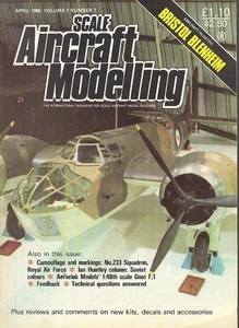 SCALE AIRCRAFT MODELLING APR 85 WW2 BRISTOL BLENHEIN RAF BOLINGBROKE RCAF BISLEY - Picture 1 of 3