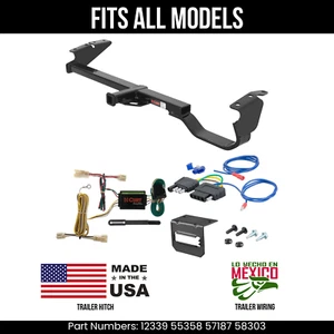 For 97-01 Toyota Camry Trailer Hitch w/ 5Pin Wiring Harness Fits All Models Curt - Picture 1 of 24