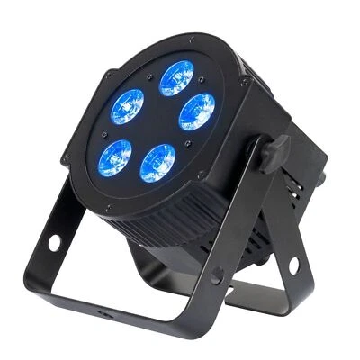 American DJ ADJ 5PX HEX RGBAW + UV LED DMX RF Metal Par Can Wash Stage Up-Light - Image 1 of 4