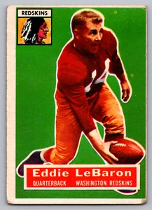1956 Topps #49 Eddie LeBaron Redskins SP. - Imagen 1 de 3
