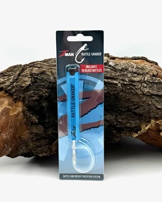 Z-Man Rattle Snaker Kit inc 10 Glass Rattles Inserting Rattles THE ANGLER DA - Image 1 of 4