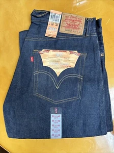 Jeans 501 XX Levi’s Shrink To Fit Deadstock Raw 35x40 Nuevos con Etiquetas - Imagen 1 de 14