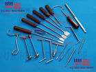 Bone Chisel Wire Passer Drill Guides Screw Driver Surgical Orthopedic Set 20 Pcs
