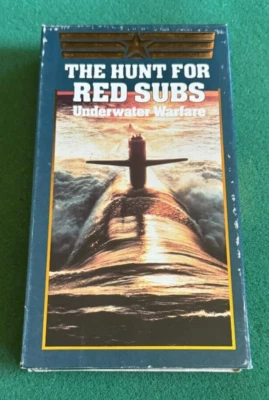 The Hunt for Red (Russian) Submarines Documentary US Navy VHS + FREE DVD - Image 1 of 2