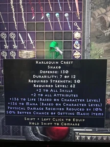 Diablo 2 Resurrected Shako NONLADDER PC - Bild 1 von 1