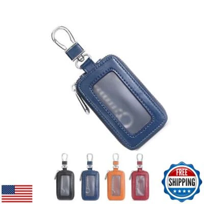 WELCAPAC Universal Vehículo Inteligente Estuche Mando a Distancia Llavero Estuche Cuero Coche Llave Hol Foto 1 de 4