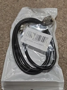 RG58 Coaxial Cable 1 Meter Long - Picture 1 of 3