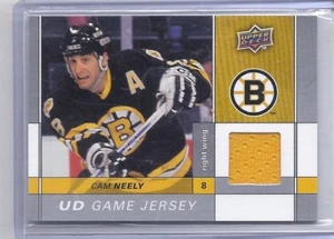 09-10 2009-10 UPPER DECK CAM NEELY UD GAME JERSEY GJ-CN BOSTON BRUINS - Picture 1 of 1