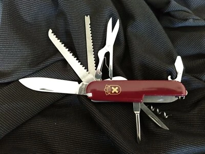 Rite-Edge Red Swiss Scout Camping Pocket Knife Multi Tool-Same Day Shipping! - Image 1 of 4