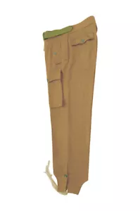 Pantaloni panzer di sabbia tedeschi DAK/Tropical Afrikakorps Luftwaffe seconda guerra mondiale - Foto 1 di 3