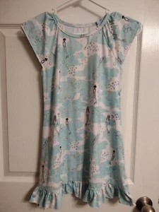Little Boe Mermaid Nightgown Girl's Size 7 Boutique Nightgown - Picture 1 of 16