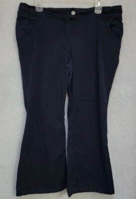 Pantalones chinos Avenue para mujer talla 18 azul promedio Foto 1 de 4