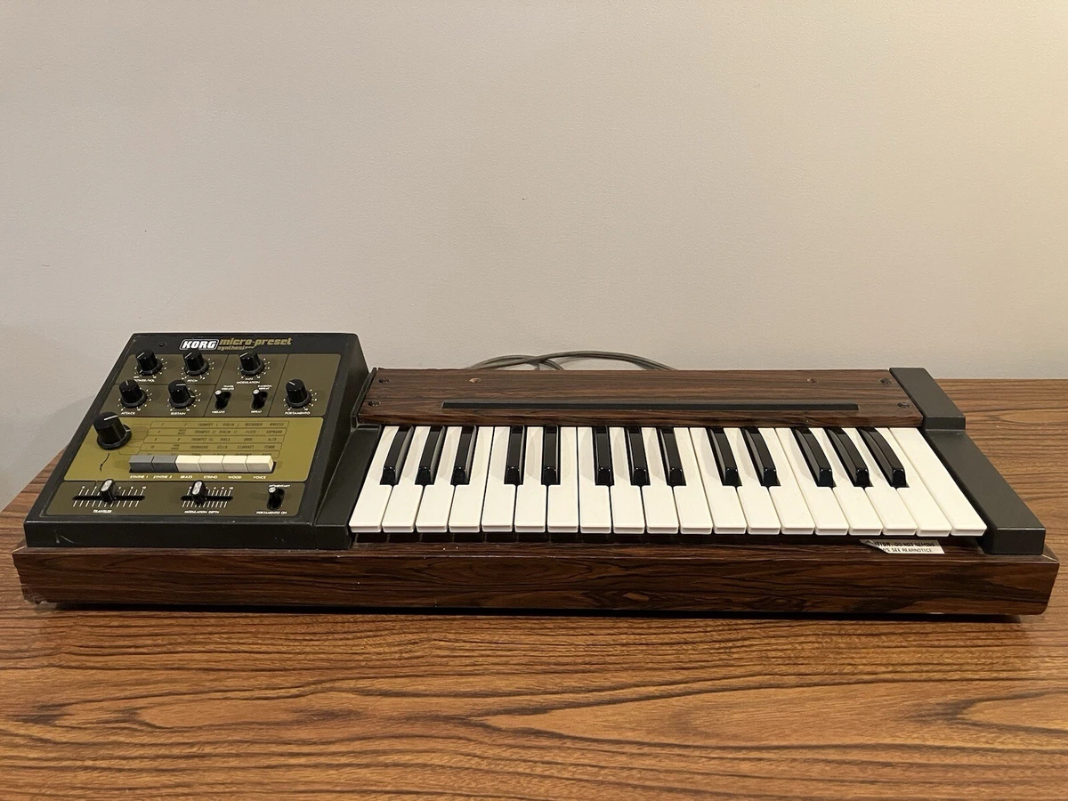 Korg Micro Preset Vintage Synthesizer M-500SP Good Condition | eBay