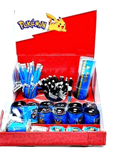 POKEMON KOMPLETTES SET MATT + LINEAL + TORSTIFT + TEMPERINO + GUMMI - Bild 1 von 2