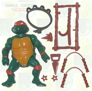 Figura de acción Teenage Mutant Ninja Turtles: 1988 Michaelangelo COMPLETA - Imagen 1 de 68