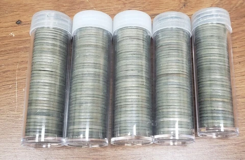 WAR NICKEL ROLL (40 Coins) $2FV 35% SILVER Nice For Collecting or Bater! Cover