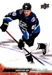 2022-23 Upper Deck Hockey #677 Sebastian Aho Hurricanes NHL All Star Game - Picture 1 of 2