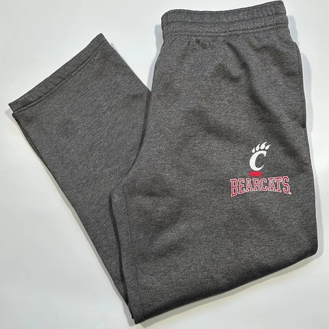 Under Armour Mens Cincinnati Bearcats Storm Sweatpants Heather Gray Size XL Cover