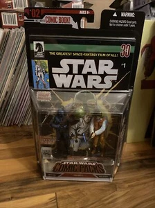 Paquetes de cómics de Star Wars #2 Darth Vader y Oficial Rebel Dark Horse Hasbro NUEVO 2006 - Imagen 1 de 4