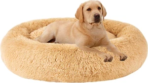 Calming Dog Bed (L/XL/XXL/XXXL) for Medium and Large Dogs Comfortable Pet Bed Fa - Picture 1 of 7