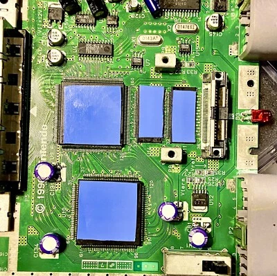 Nintendo 64 N64 Repuestos CPU GPU RAM Memoria Almohadillas Térmicas Foto 1 de 2