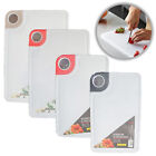 White Chopping Board Quality Plastic Large Medium Small Kitchen Worktop Cutting