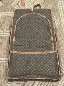 Louis Vuitton De Colección Plegable Bolsa de Ropa Monograma Lona Maleta Equipaje - Imagen 1 de 18