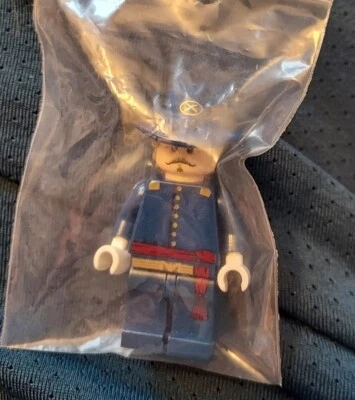 Minifigura 100% Lego Disney Lone Ranger Capitán J. Fuller Nueva Montada  Foto 1 de 2