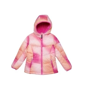 NWT Hurley Girl's Cozy Lined Jacket - Insulated ACTIVE FUCHSIA Size 6X $80 4B234 - Picture 1 of 1