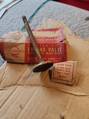 Válvula de motor Dodge Plymouth 1933-41 RR5475 Foto 1 de 2