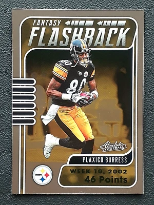 PLAXICO BURRESS 2020 PANINI ABSOLUTE FANTASY FLASHBACK NO FF-PB            34302 - Image 1 of 2