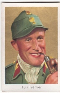 LUIS TRENKER SCHAUSPIELER REGISSEUR  BERGSTEIGER ACTOR IMAGE CARD 1930'S - Picture 1 of 2