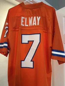 XL John Elway jersey Denver Broncos Orange - Picture 1 of 7