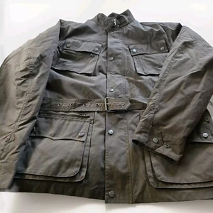 Pennesi Italy Herren XXL Braun Cold Wear Utility Jacke • Herausnehmbares Innenfutter • EUC - Bild 1 von 14