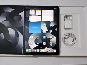 Apple iPad Air (5th Gen) Wi-Fi+5G 64GB - Starlight, 10.9-inch - Good - Picture 1 of 13