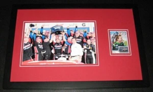 Trevor Bayne Daytona 500 Signed Framed 11x17 Photo Display - Picture 1 of 2
