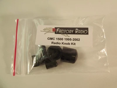 Truck Radio Knobs for 1995 1996 1997 1998 1999 2000 2001 2002 GMC C/K 1500 - Image 1 of 3