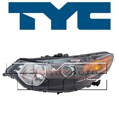 TYC Left Headlight Assembly for 2009-2014 Acura TSX Electrical Lighting Body vj Foto 1 de 4