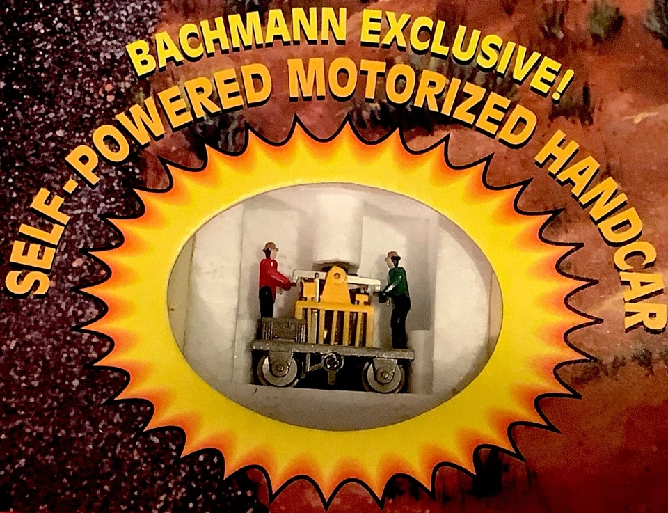 Coche de mano motorizado autoalimentado escala HO Bachmann Cannonball Express NUEVO/SELLADO  Foto 1 de 2