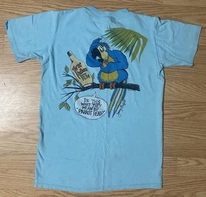 RARE Vintage Jimmy Buffett 1986 Wasted Away Rum T-Shirt Adult S Made in USA - Bild 1 von 9