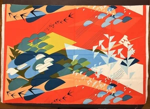 Marimekko Abstract Print Fabric Cloth 145×95cm - Picture 1 of 5