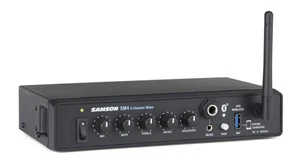 Samson MediaTrack 4-Channel Mixer/USB Interface with Bluetooth - Picture 1 of 6