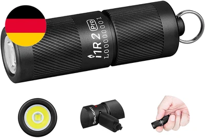 OLIGHT I1R II Pro EOS Mini LED Taschenlampe 180 Lumen Superhelle Usb-Aufladbare