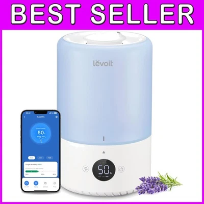 Smart Top-Fill Humidifier with Essential Oil Diffuser - Image 1 of 4