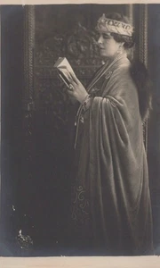 Princess Maria of Romania QUEEN of YUGOSLAVIA - RPPC Postcard ROYALTY #8 - Picture 1 of 1