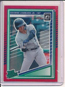 George Lombard Jr. 2025 Panini Donruss Optic Red Prizm #/D 33/99 Yankees #108 - Imagen 1 de 1
